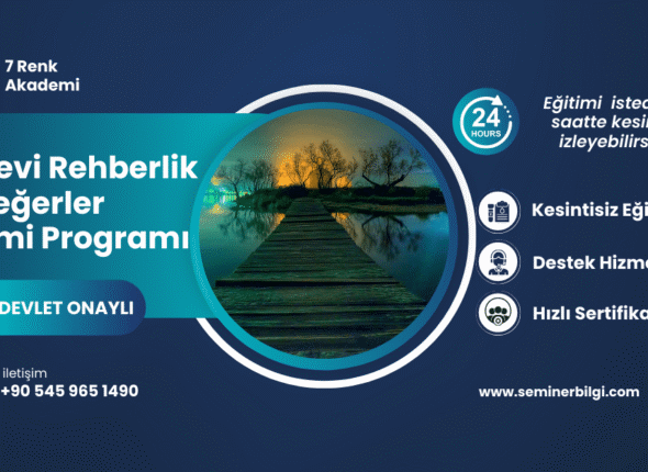 Manevi Rehberlik ve Değerler Eğitimi