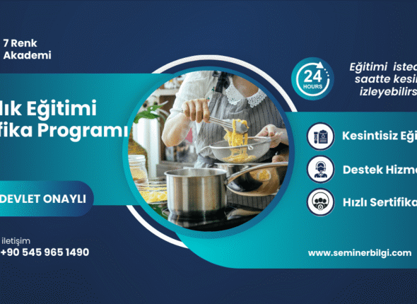 Ahçılık Eğitimi Sertifika