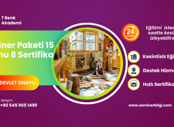 Çocuk Gelişimi Seminer Paketi 15