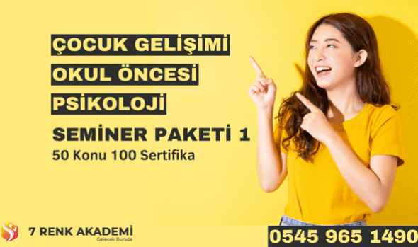 Çocuk Gelişimi Seminer Paketi 1